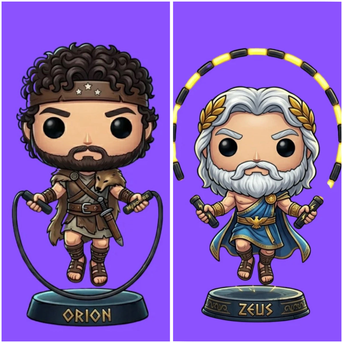 PACK DE 2 CUERDAS: 
ORIÓN + ZEUS