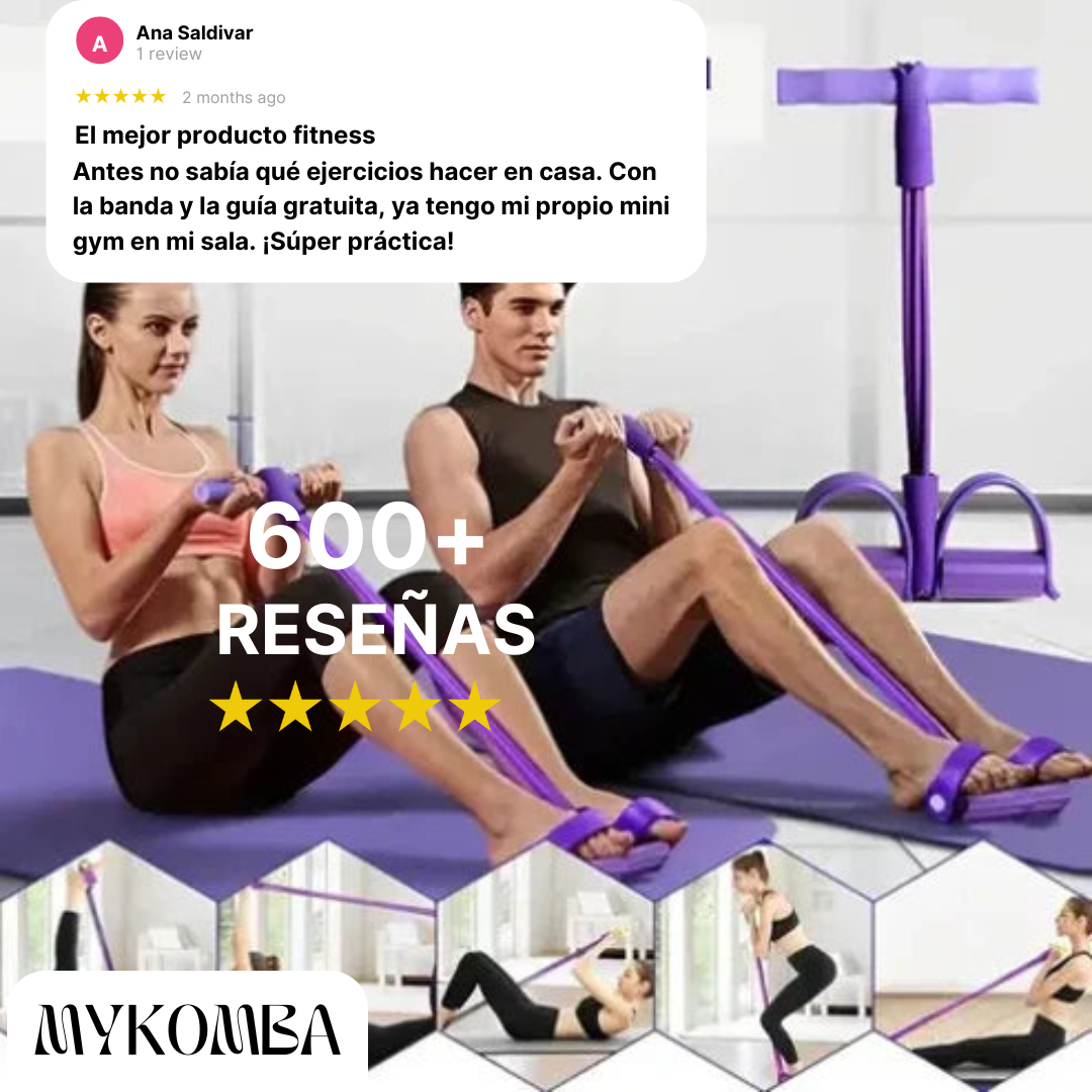 Banda Elástica de Tonificación – ¡Fortalece y transforma tu cuerpo donde quieras!